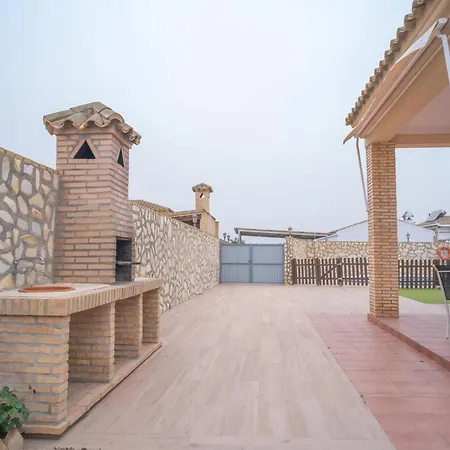 Chalet Con Piscina Privada De Agua Salada, Barbacoa Y Vista Panoramica En - Es-180-32 Conil De La Frontera